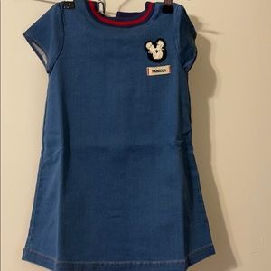 Brand NEw with Tags Gucci denim dress size 24 mo
